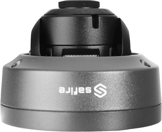 Safire SF-IPD835WAG-4P-HV Full HD 4MP grijze buiten dome camera met IR nachtzicht, gezichtsherkenning, Alarm en Audio IO