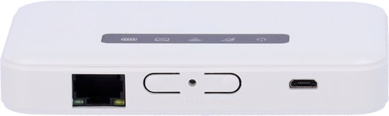 Safire SF-MIFI-4G-UPS - 4G MiFi Mobiele Router - Draadloos Internet - Simkaart Ondersteuning - Compact en Draagbaar