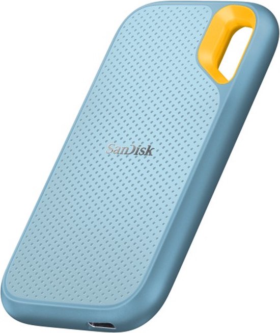 SanDisk SSD Extreme Portable SSD 1050MB/s 2TB, Sky Blue van Merkloos
