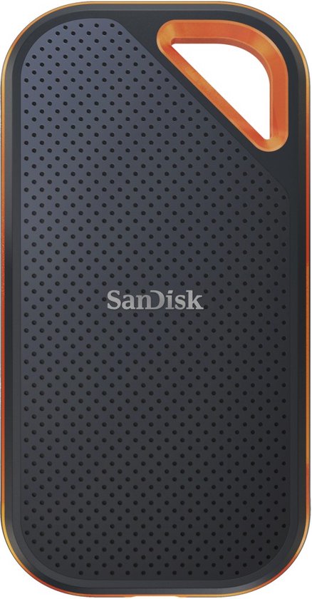 SanDisk SSD Extreme Pro Portable - Externe Harde Schijf - 2TB / Zwart van Merkloos