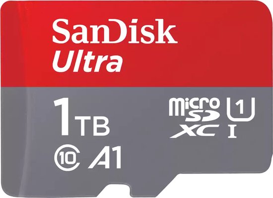 SanDisk Ultra - MicroSDXC - 1TB - 150mb/s van SanDisk