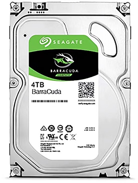 Seagate BarraCuda - Interne harde schijf - Desktop HDD - 2.5 inch - 4 TB van Merkloos