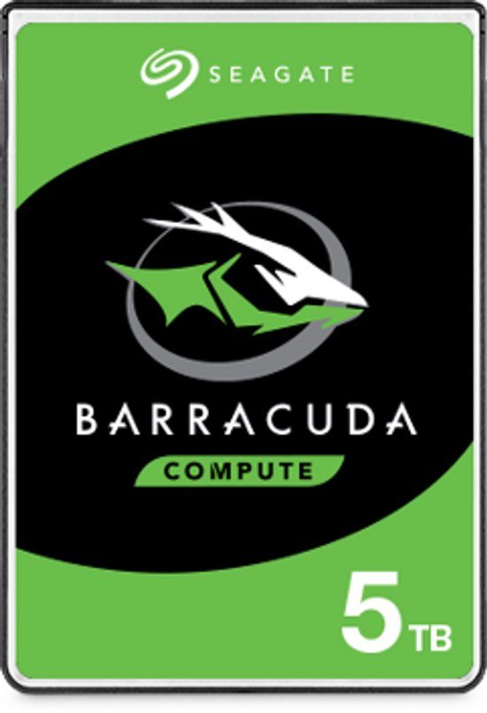 Seagate BarraCuda - Interne harde schijf - Desktop HDD - 2.5 inch - 5 TB