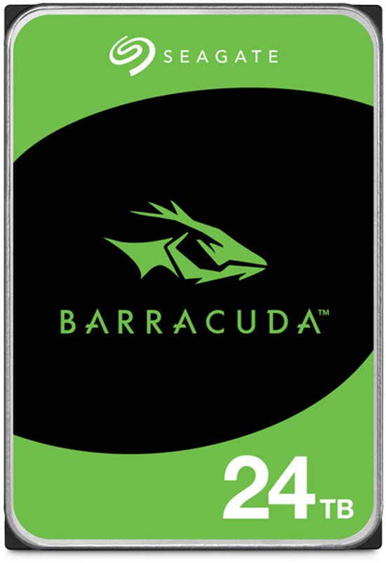 Seagate Barracuda - Interne harde schijf - Desktop HDD - 3.5 inch - 24 TB