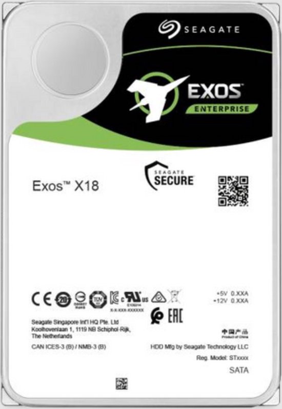 Seagate - Enterprise ST16000NM000J - 16 TB HDD - 7200 RPM - 3.5" - SATA III