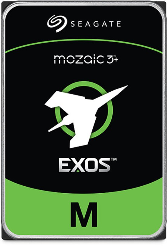 Seagate Exos M interne harde schijf 30 TB 7200 RPM 512 MB 3.5" SATA van Merkloos