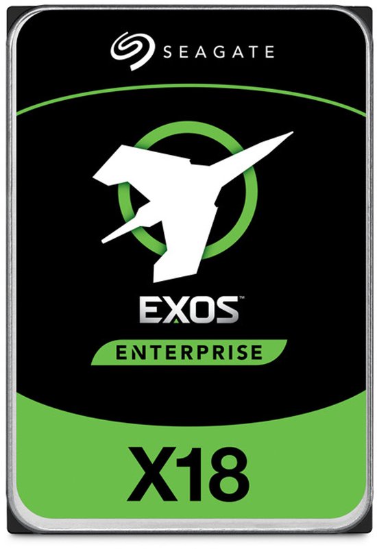 Seagate Exos X18 interne harde schijf 18 TB 7200 RPM 256 MB 3.5" SATA III van Merkloos