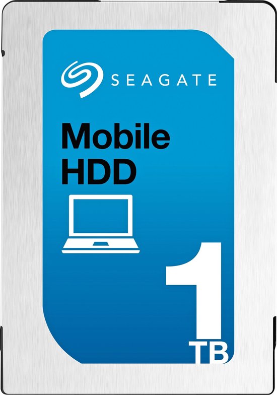 Seagate interne harde schijven 1TB, SATA 6Gb/s, 128MB, 13 ms, 600 MB/s, 140MB/s, 0.48%, Halogen-free, RoHS compliance van Merkloos