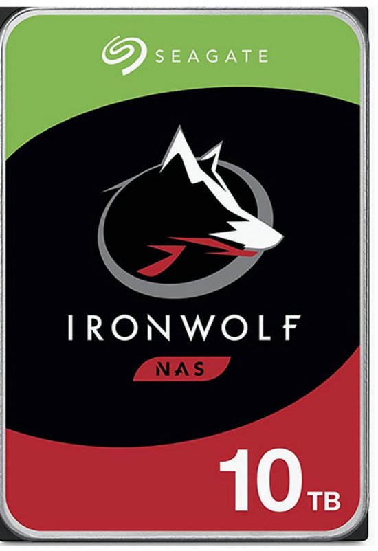 Seagate IronWolf - Interne harde schijf - NAS HDD - 256MB Cache - 10 TB