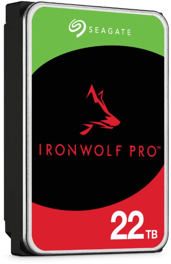 Seagate IronWolf Pro - Interne harde schijf - NAS HDD - 256MB Cache - 22 TB van Merkloos