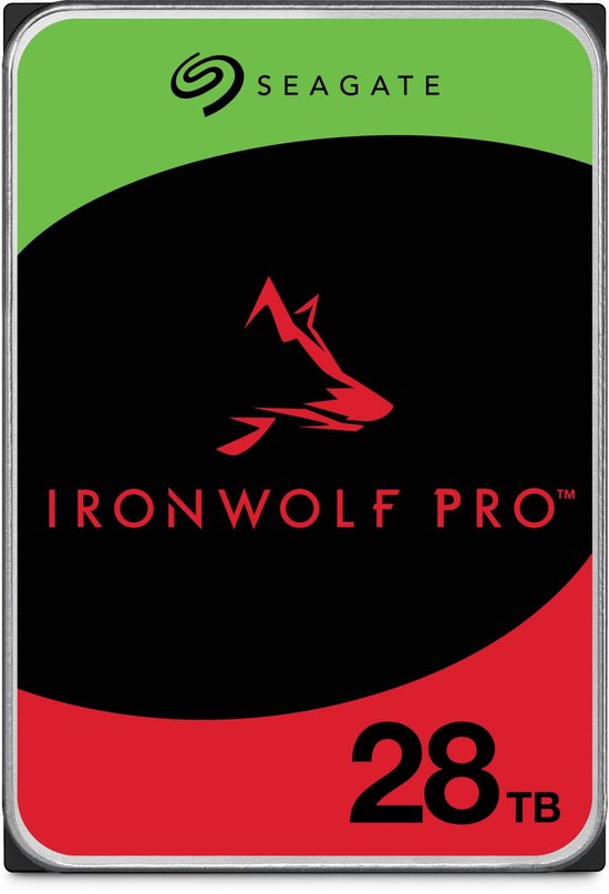 Seagate IronWolf Pro ST28000NT000 interne harde schijf 28 TB van Seagate