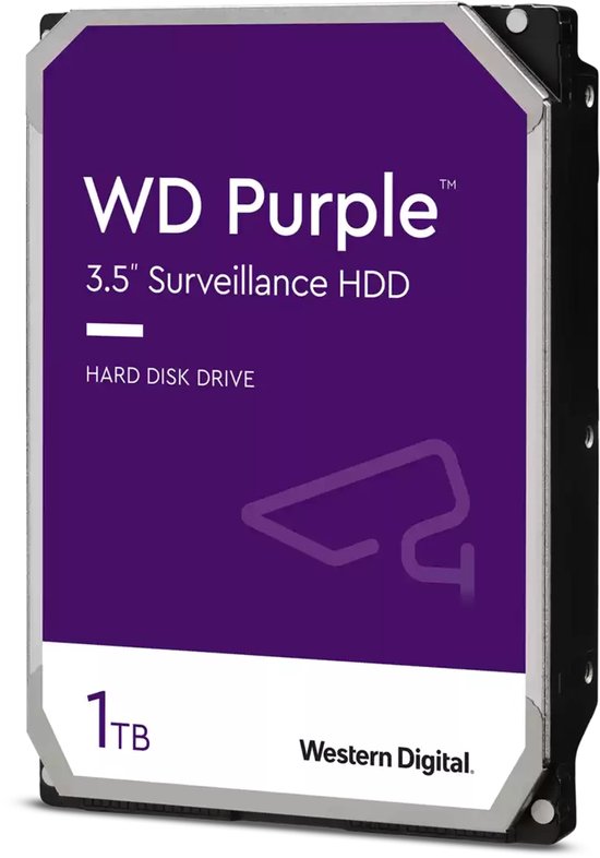Seagate Purple Surveillance HDD 3.5 | 1TB SATA III | 5400RPM