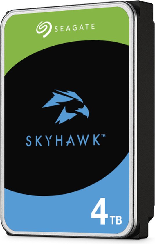 Seagate SkyHawk ST4000VX016 interne harde schijf 4 TB 256 MB 3.5" SATA III van Seagate