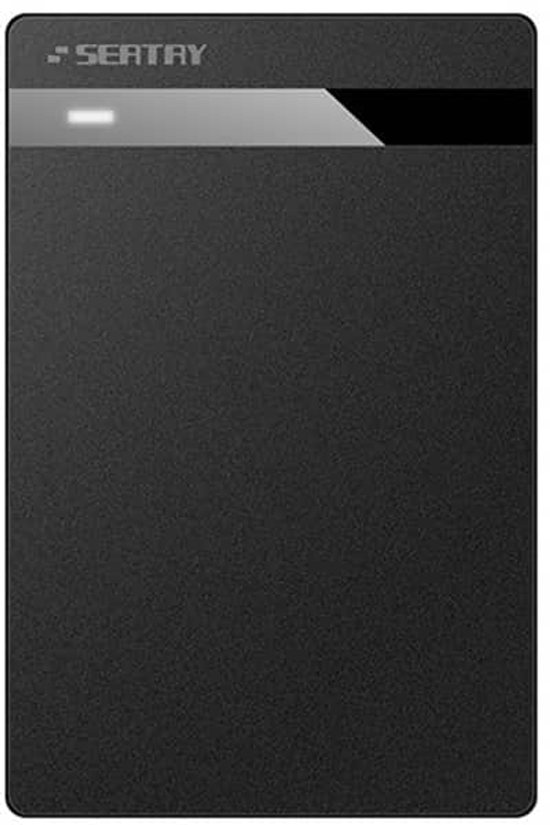 SEATAY HD213 Gereedschapsloze Schroefloze SATA 2,5 inch USB 3.0 Interface HDD-behuizing, de maximale ondersteuningscapaciteit: 2TB (zwart)