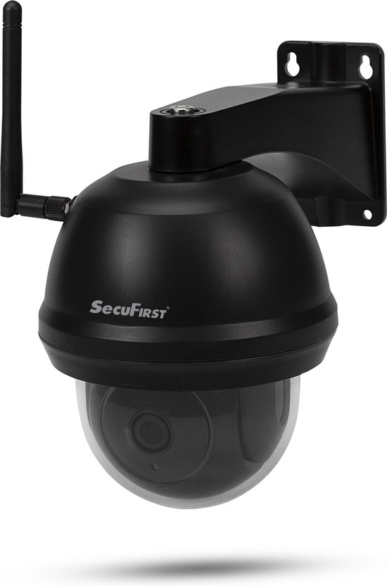 SecuFirst CAM214Z Dome Camera zwart - IP Camera draai- en kantelbaar voor buiten - FHD 1080P van SecuFirst