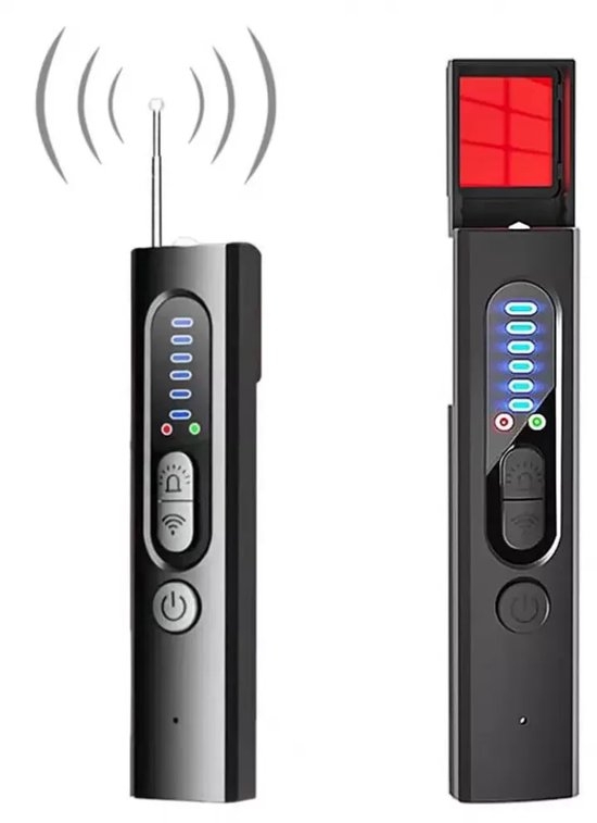 Signaaldetector – Compact Formaat – Detectie Van Camera’s En Trackers – Voor Reizen, Kantoor En Privacybeveiliging – Zwart van Global Deals 24/7