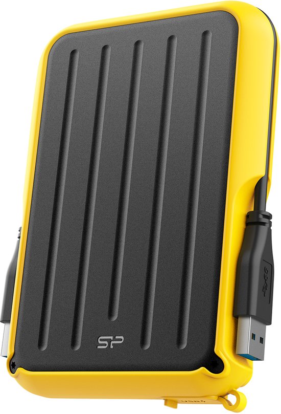 Silicon Power - Armor A66 - Portable USB 3.2 - Externe Harde Schijf - 4TB - Geel van Merkloos