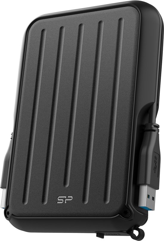Silicon Power - Armor A66 - Portable USB 3.2 - Externe Harde Schijf - 4TB - Zwart