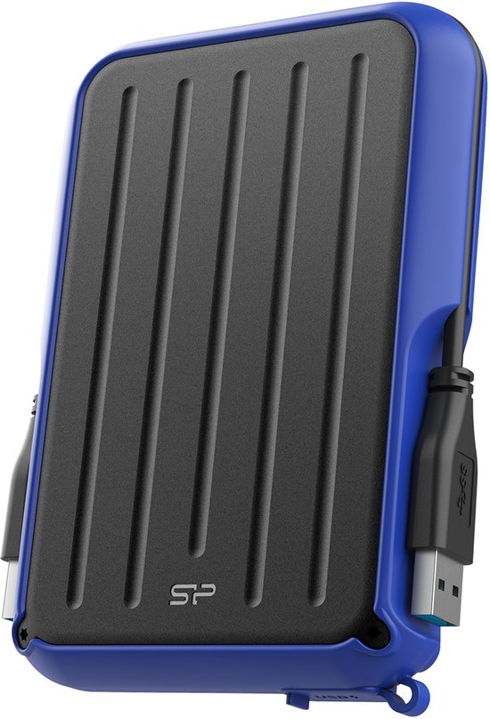 Silicon Power - Armor A66 - Portable USB 3.2 - Externe Harde Schijf - 5TB - Blauw