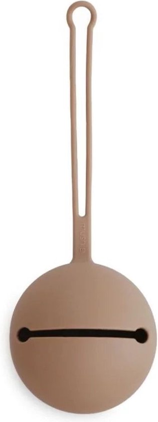 Silicone Pacifier case | Fopspeenhouder Natural | Mushie van Mushie