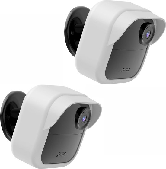 Siliconen Beschermhoes - Camera Cover - Beveiliging Camera - Waterdicht Ontwerp - 2 stuks - Wit