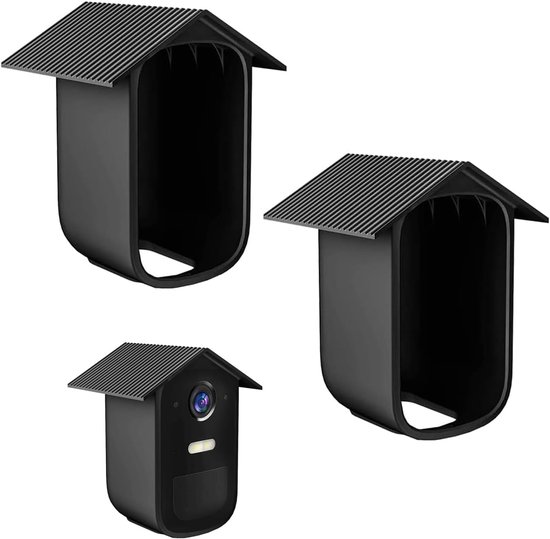 Siliconen beschermhoes/case/Geschikt voor de eufy Security eufyCam 2C Cam & eufyCam 2C Pro draadloze beveiligingscamera voor thuis en buiten, beschermt tegen UV-straling en regen. van Merkloos