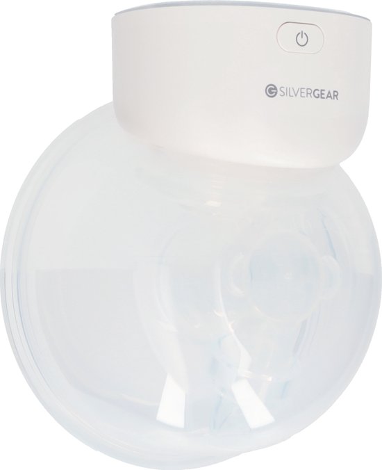 Silvergear Elektrische Borstkolf - Draadloze Handsfree Borstkolf - Baby Spullen - Kolven - Wit van Silvergear