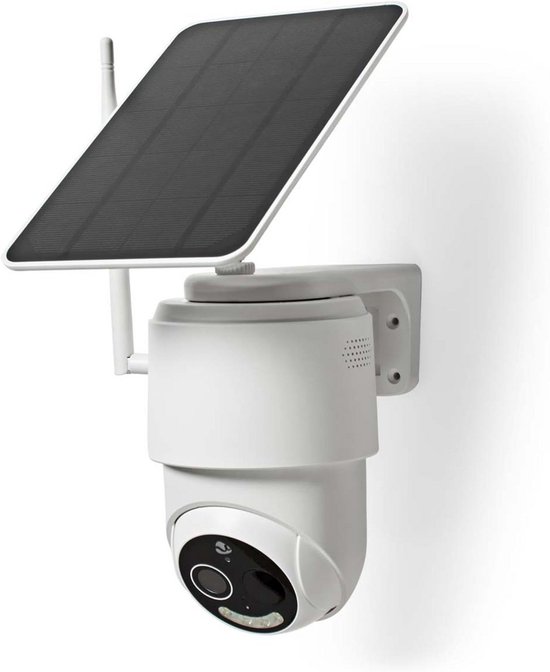 Slimme Buiten Camera met Beweging Sensor | Full HD 1080p | Pan & Tilt | IP65 | Batterij tot 5 Maanden | Nachtzicht en Tweeweg Communicatie van Merkloos