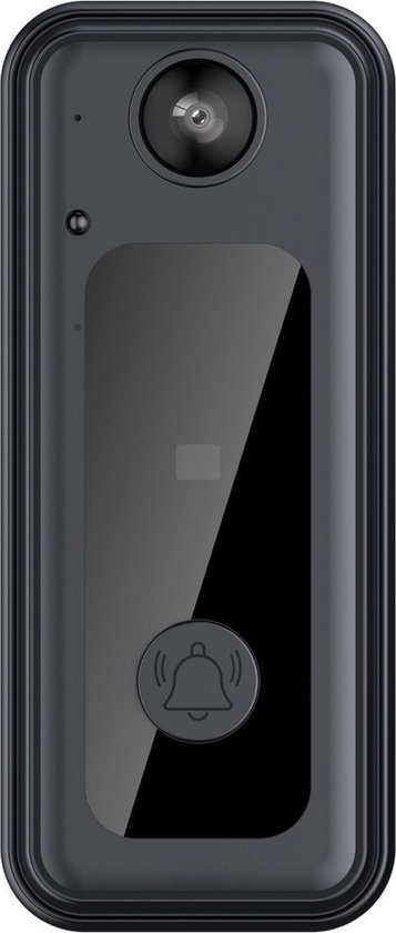 Slimme Deurbel met Camera – Nachtzicht – Draadloos – App-bediening – 125° Groothoek – HD Video van Merkloos