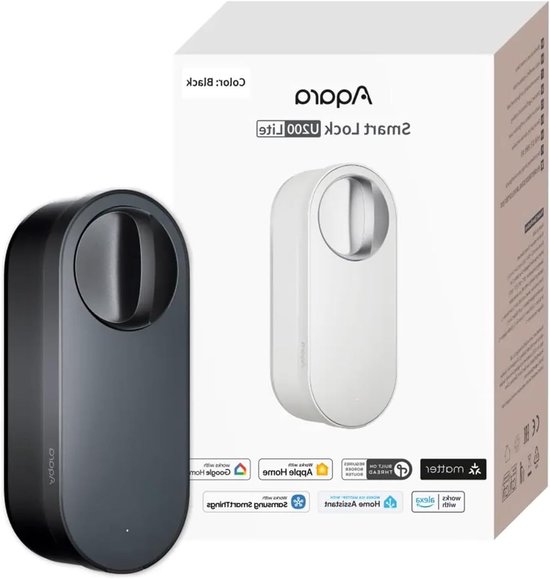 Slimme Deurslot – Elektronisch Slot – Smart Lock – Bluetooth Slot – Automatisch Deurslot – Oplaadbare Batterij – Matter Over Thread Ondersteuning van Merkloos