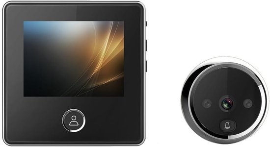 Slimme Elektronische Deur Viewer Met Video-opname, Infrarood Nachtzicht, Groothoek Lens en Lange Batterijduur van Silvergear