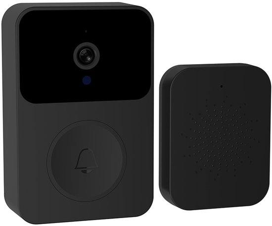 Slimme videodeurbel - Draadloze bewaking op afstand - Video-intercom - HD-nachtzicht - Snapshot - Slimme videodeurbel + Video op afstand + Stemvervormer + HD-nachtzicht + Delen via app met familie + Automatische snapshot in de cloud van Merkloos