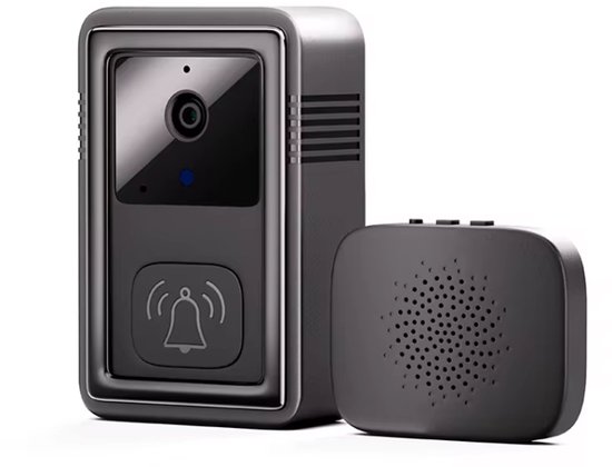 Smart Deurbel met Camera - Slimme Video Deurbel met 2.4Ghz WiFi en HD Beeldresolutie , incl tweerichtingscommunicatie van Laxihub