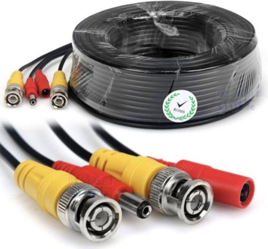 Smart Home CCTV kabel 30m SV-BNC30 van Merkloos