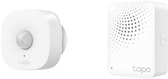 Smart Hub met Ringtone voor Tapo Sensors en Switches - 19 Ringtones en Bewegingsmelder Alarm Systeem van Merkloos