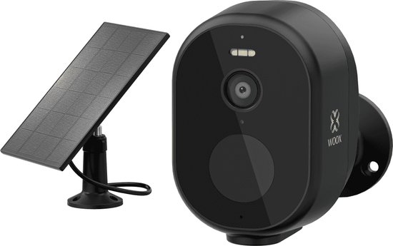 Smart WiFi draadloze beveiligingscameraset outdoor | WOOX R4252 - Zwart