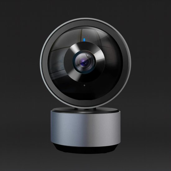 SmartinHuis 2MP Indoor WiFi Camera – Tuya-App, Bewegingsdetectie & Nachtzicht, Slimme Beveiligingscamera voor Binnen van Merkloos