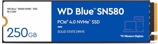 Snelle Interne SSD 500GB M.2 NVMe PCIe Gen3 tot 2400 MB/s van Merkloos