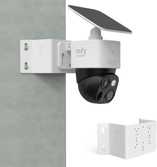 SnelShoppen - Camera Hoek Beugel voor Beveiligingscamera's - Metalen Montagebeugel voor SoloCam S340, E30, E42, E330, en 4G LTE Cam S330 - Perfect voo