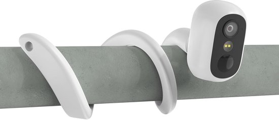 SnelShoppen - Flexibele Camera Bevestiging Voor eufy eufyCam C35 - Makkelijk Te Installeren Zonder Boren - Geschikt Voor Fences, Metaalstangen - Duurz