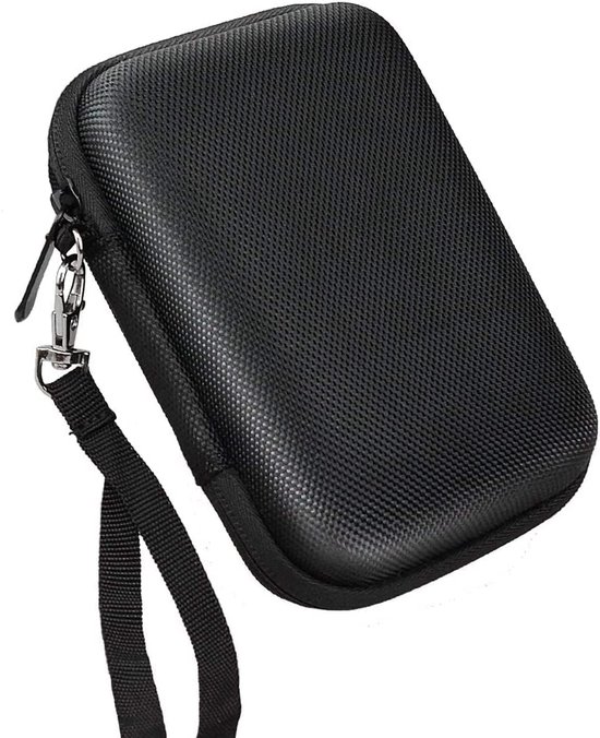 SnelShoppen - Hard Travel Case voor Externe Harde Schijf 1TB/500GB - Schokbestendig, Waterdicht, EVA Materiaal, Inclusief Opbergruimte voor Kabels, Id