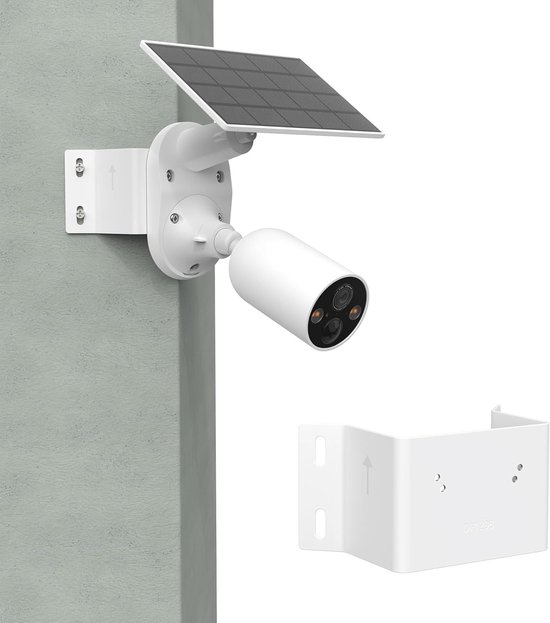 SnelShoppen - Houder voor Bewakingscamera Buiten, 90° Wandhoek Bevestiging voor Tapo C660, C615F, C645D, C402, C403, C460, C425, C630, C411, C610, TC8