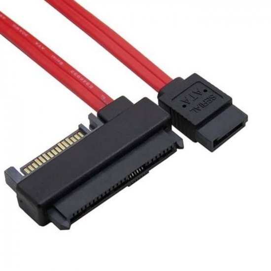 SnelShoppen - SFF-8482 SAS harde schijf kabel met 15-pins voedingsconnector en 29-pins aansluiting - 50cm lengte voor RAID verbindingen