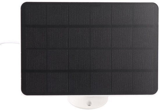 Solar Panel Camera Charger Doorbell Solar Panel, 10W Video Doorbell Solar Panel Charger for Google Nest for Doorbell 2K Camera for Ring Video Doorbell 2 for Doorbell 3 (CSP4W-O-W) van Merkloos