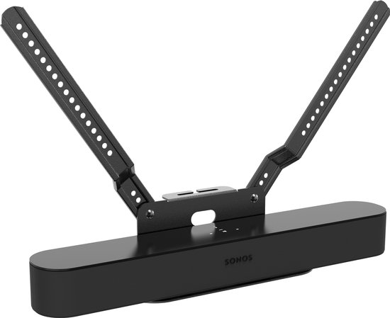 Sonos Beam soundbar tv beugel - montage Sonos Beam onder tv van Vogel's