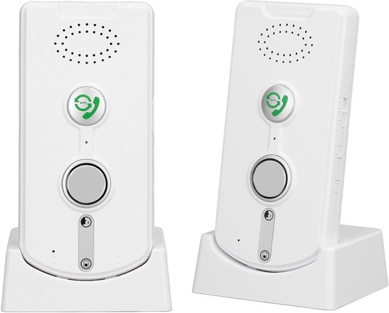 Spraakintercom Systeem - Deurbel Intercom - Communicatie Thuis - Handsfree Bediening - 1000 M Bereik - Wit