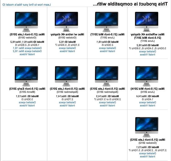 SSD Upgrade Kit - Interne SSD Opslag Upgrade - Snellere Computer - Compleet met Gereedschap - 215 inch - Zilver van Merkloos