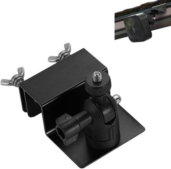 Stainless Steel Gutter Bracket voor Eufy - Gutter Holder voor Binnen en Buiten - Veilig Camera Systeem van Merkloos