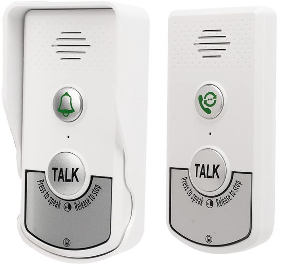 Store_9 - Draadloze Intercom Deurbellen - Waterdichte Deurbel - 3280ft Bereik - Elektronische Intercom - Thuisgebruik - Intelligente Deurbel