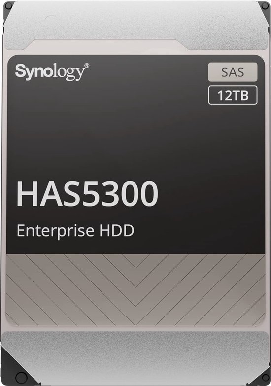 Synology HAS5300-12T interne harde schijf 12 TB 7200 RPM 256 MB 3.5" SAS van Synology